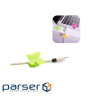 Тримач для кабелю Extradigital CC-948 Cable Clips butterfly, Green (KBC1713)
