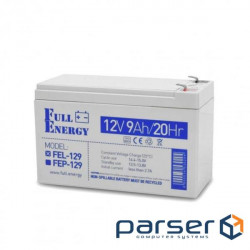 Rechargeable battery FULL ENERGY FEL-129 (12V, 9Ayr )