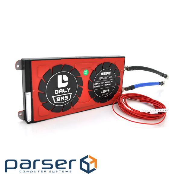 BMS плата DaLy LiFePO4 48V 16S 150A симетрія (DL16S-150A)