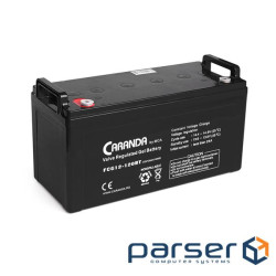 Акумуляторна батарея MCA FCG12-120BT GEL 12 V 120 Ah (331 x 174 x 214), 33 kg