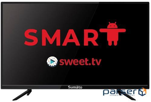 ТБ 32'' Sumato 32HTS03, LED, 1366x768, 60 Гц , Smart TV, DVB-T2/C, HDMI, USB, VESA 200x100