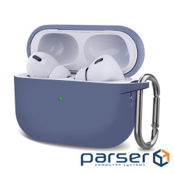 Чохол для навушників Armorstandart Hang Case Apple AirPods Pro 2 Lavender Grey (ARM73672)