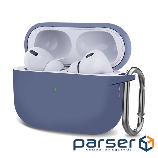 Чохол для навушників Armorstandart Hang Case Apple AirPods Pro 2 Lavender Grey (ARM73672)