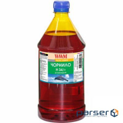 Чорнило WWM HP № 22/134/136 1000г Yellow (H34/Y-4)