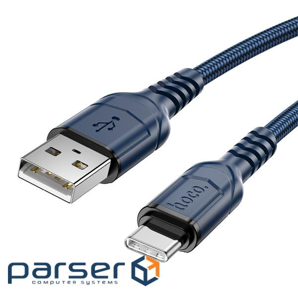 Кабель Hoco X59, Type-C-USB, 3A, Black, довжина 2м , BOX (Hoco X59 / TB)