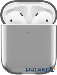 Чохол для навушників Incase Clear Case for AirPods Black (INOM100644-BLK)