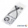 Кабель мультимедійний Jack 3.5mm F to 2 x Jack 3.5mm M Cablexpert (CCA-418M)