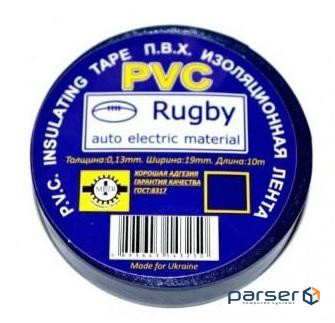 Ізолента PVC Rugby 0,13 мм * 19 мм * 20 м (синя), діапазон робочих температур: від - (SM-IPVC / 20B) - (SM-IPVC / 20B)