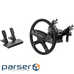 Кермо і педалі MOZA R5 Trucking Bundle for PC, 14кн., подв. педалі SR-PLite, кермо TSW (RS071)