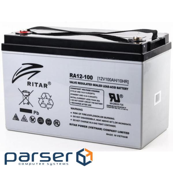 Акумуляторна батарея RITAR RA12-100 (12В 100Аг )