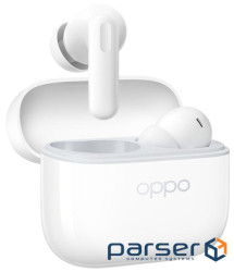 Навушники Oppo Enco Buds3 Pro Glaze White (ETEK1 Glaze White) (QEETEK1 WHITE)