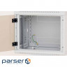 19 "настінний шафа, односекційний 12U, (635x600x500мм) (RUA-12-AS5-CAX-A1)
