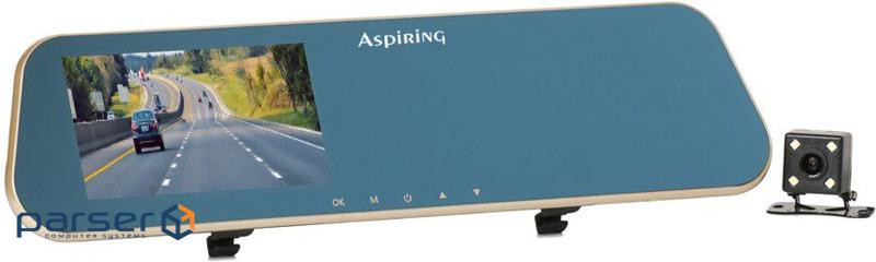 Відеореєстратор Aspiring Reflex 1 X2 Camers (дзеркало заднього виду) (RF39678)