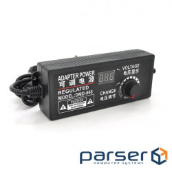 Адаптер живлення з регулюванням 9-24V 5A, штекер 5,5 * 2,5, LED - індикація (DMD-668--92450)