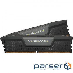 Модуль памяти CORSAIR Vengeance Black DDR5 5200MHz 96GB Kit 2x48GB (CMK96GX5M2B5200C38)