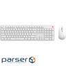 Комплект Xiaomi MiiiW Keyboard and Mouse Combo Gen 3 PB03 Wireless UA White (MW24PB03 White)