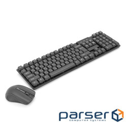 Комплект бездротової Jedel TJ-808 (KB+Mouse), (Eng / Pyc), 2.4G, 78 клавіш, Black, Box