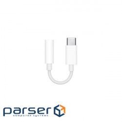 Перехідник Apple USB-C to 3.5 mm Headphone Jack Adapter, Model A2155 (MU7E2ZM/A)