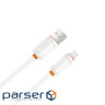 Дата кабель USB 2.0 AM to Lightning 1.0m 3A white XO (XO-CB-300UL-WH)