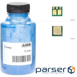Toner HP CLJ M180/181 35г Cyan +chip AHK (1505183)