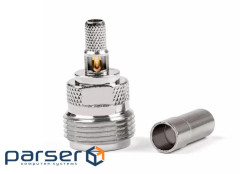 Роз&apos,єм N Type Female під обтиск на кабель RG58 / RG142 / RG223 / LMR-195 / 3D-FB / SY (YT42114)