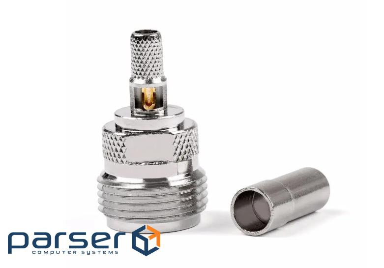 Роз&apos,єм N Type Female під обтиск на кабель RG58 / RG142 / RG223 / LMR-195 / 3D-FB / SY (YT42114)