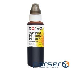 Чорнило Barva Canon PFI-102/PFI-107 100 мл, special, yellow (C107-887e)