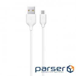 Cable Ttec USB - microUSB 1.2m , White (2DK7530B)