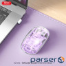 Миша XO M12 BT, Прозоро-рожевий (M12 Purple)