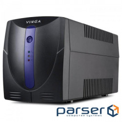 ДБЖ VINGA LED 1500VA plastic case (VPE-1500P)
