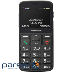 Мобільний телефон чорний PANASONIC KX-TU160EXB PANASONIC KX-TU160EXB