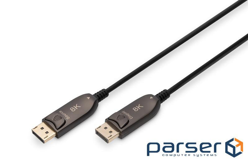 Кабель монітора-сигнальний Lucom DisplayPort M/M 30.0m,v1.4 8K@60Hz (78.01.3235-1)