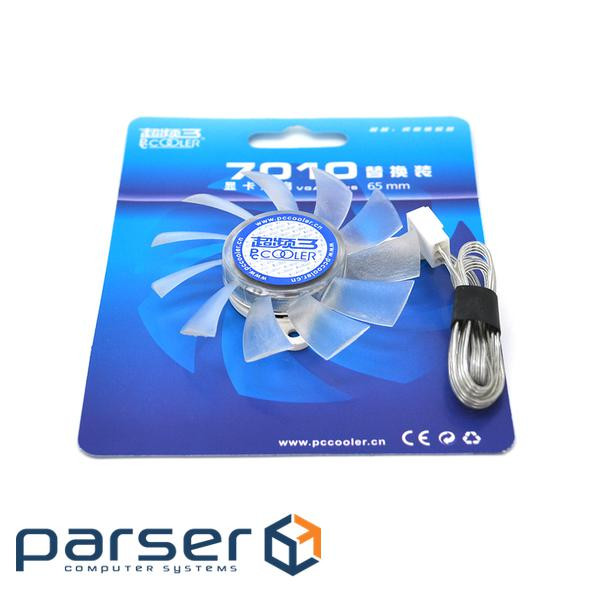 Cooler for video card Pccooler 7010№3 for ATI / NVIDIA 3-pin, RPM 3200&plusmn, (YT-CCPC-7010№3)