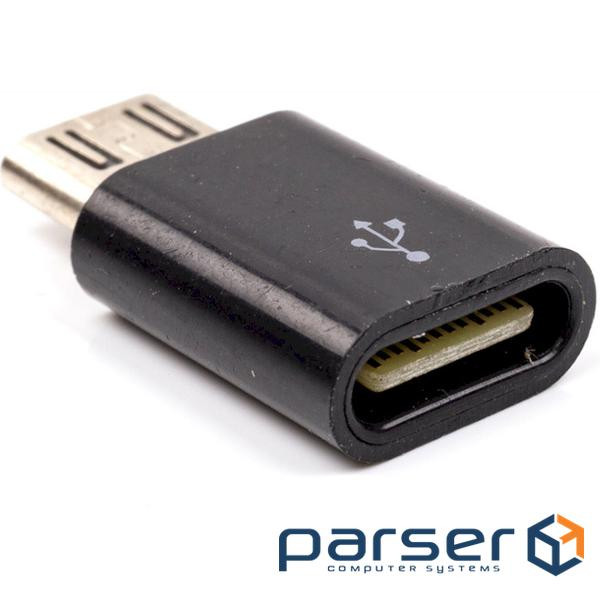 Перехідник USB Type-C (F) to microUSB (M) PowerPlant (CA913145)