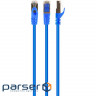 Патч-корд CABLEXPERT S/FTP Cat.6A 10м Blue (PP6A-LSZHCU-B-10M)