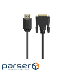 Кабель мультимедійний HDMI M to DVI M 3.0m 4K60Hz HP (HP_DHC-HD05-03M)