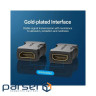 Перехідник HDMI F to HDMI F black Vention (AIRB0)