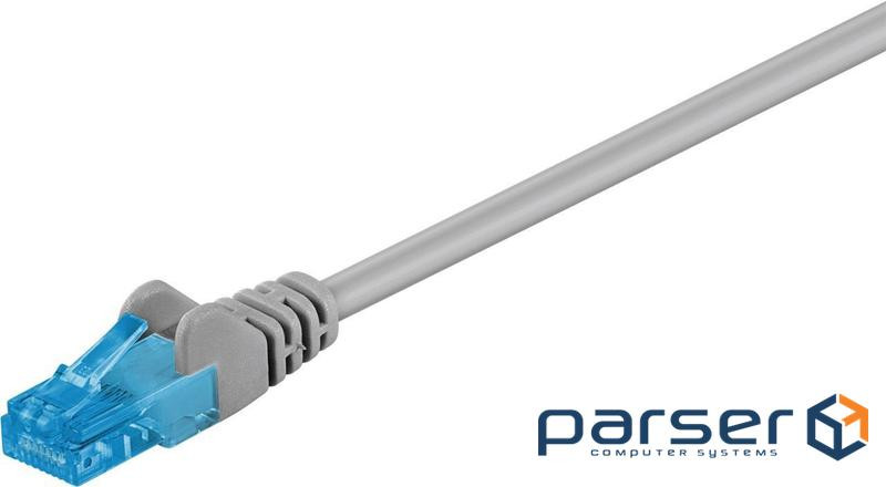 Патч-корд неекранований RJ45 UTP6a 1.5m,patch AWG26 D=5.0mm LSOH Cu,сірий (75.05.5420-10) (75.05.5420-10)