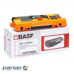 Картридж BASF для HP CLJ 1500/2500 аналог C9703A Magenta (KT-C9703A) (BC9703A)