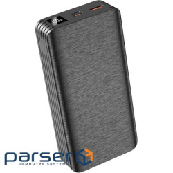 Універсальна мобільна батарея XO-PR144-20000mAh Black (XO-PR144B/29195)