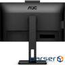 TFT 27''AOC Q27P3QW, QHD, IPS, 75Hz, 2xHDMI, DP, USB-hub, webcam, HAS, Pivot, колонки, чорний 
