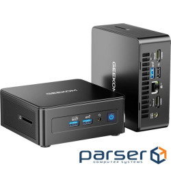 ПК GEEKOM IT15 AI Mini PC Intel® Core Ultra U9-285H, RAM 32Gb DDR5 5600 MHz SO (GMIT15U9285H-321-EU)