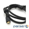 Кабель Ritar PL-HD348 HDMI-HDMI Ultra HD 4K, 1080P, 1.5m, v1,4 (YT-HDMI(M)/(M)V1.4-1.5m(1,5м) ))
