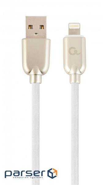 Дата кабель USB 2.0 AM to Lightning 1.0m Cablexpert (CC-USB2R-AMLM-1M-W)