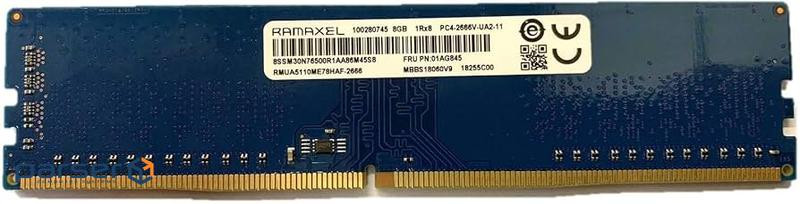 Пам"ять Ramaxel 8 GB DDR4 2666 MHz (RMUA5110ME78HAF-2666)