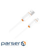 Дата кабель USB 2.0 AM to Lightning 1.0m 3A white XO (NB302-AI.white)