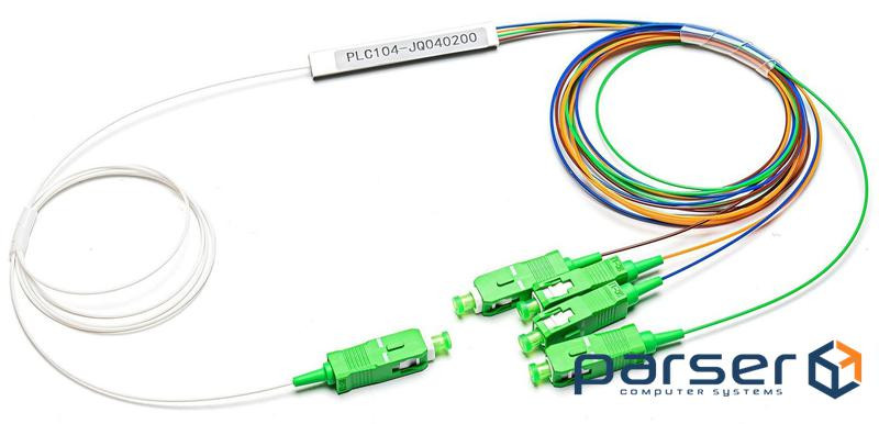 Подільник оптичний RCI PLC - 1x4 - SC/APC (PLC 1x4 - SC/APC (G.652 D)) (PLC 1x4 - SC/APC  (G.652 D)) RCI PLC - 1x4 - SC/APC (PLC 1x4 - SC/APC (G.652 D)) (PLC 1x4 - SC/APC  (G.652 D))
