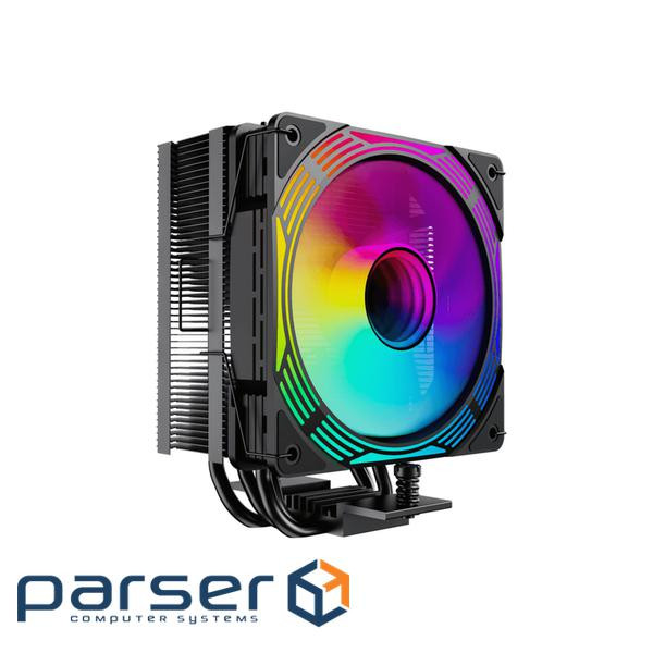 Процесорній кулер Intel LGA1700/115X/1366 AMD A M5/AM4 TDP 200W GAMEMAX Ice Force BK