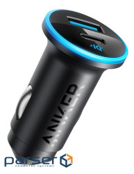 Автомобільний зарядний пристрій ANKER 323 PowerDrive 52.5W 1xUSB-A, 1xUSB-C, PIQ3.0 Bla (A2735G11)