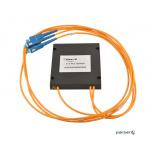 Оптичні дільники PLC 1×2 UPC (ABS-box) (Coupler PLC-1x2-split-2-SC/UPC)